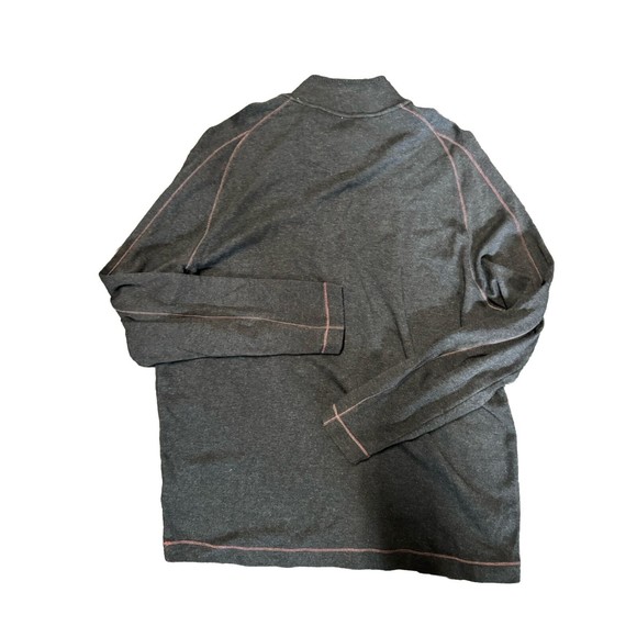 Robert Graham Sz. Large Classic Fit Black Quarter Zip Pullover Sweater!‎ - Picture 2 of 3